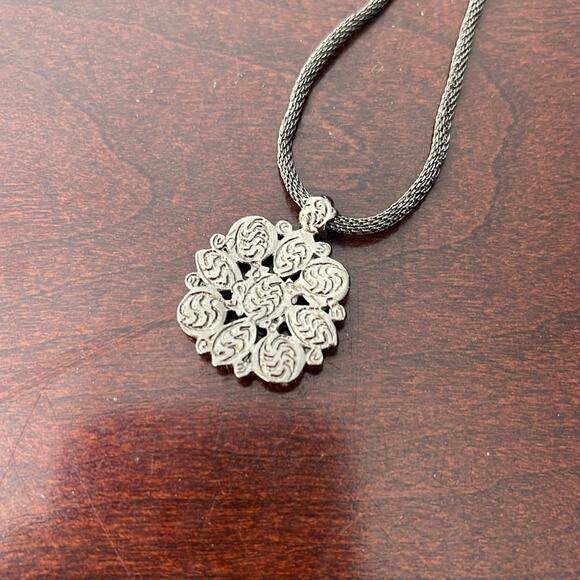 1923 Silver Gem Adjustable Necklace - Picture 4 of 6